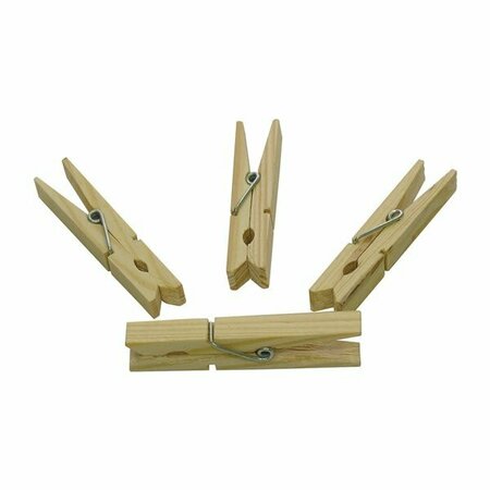 BEN-MOR CABLES Clothespins Wood Spring 90231